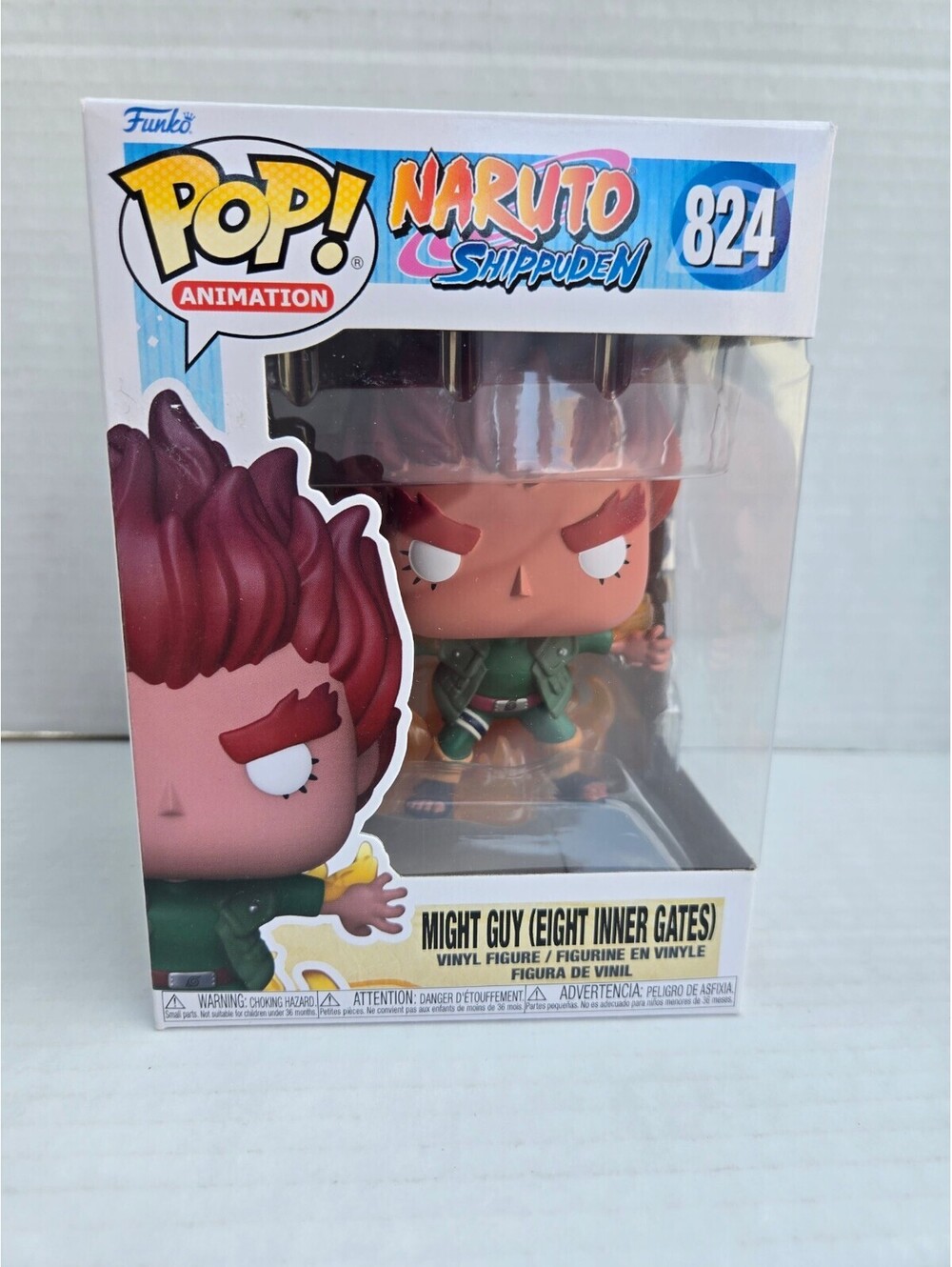 Funko Pop! Naruto Shippuden Might Guy (Eight Inner Gates) 824